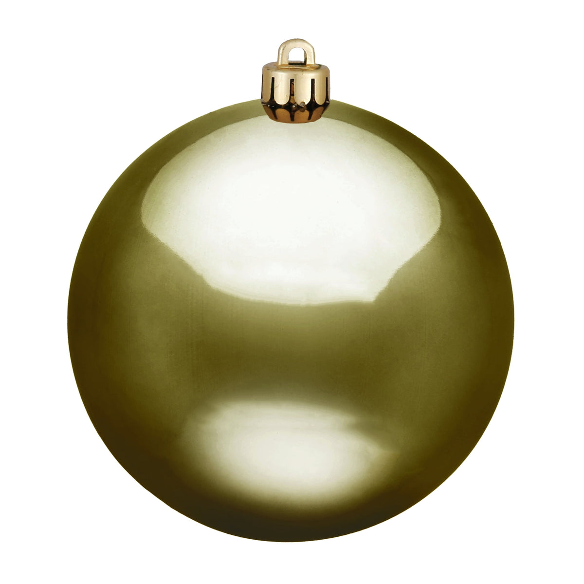 Vickerman 10" Sea Foam Candy Ball Ornament