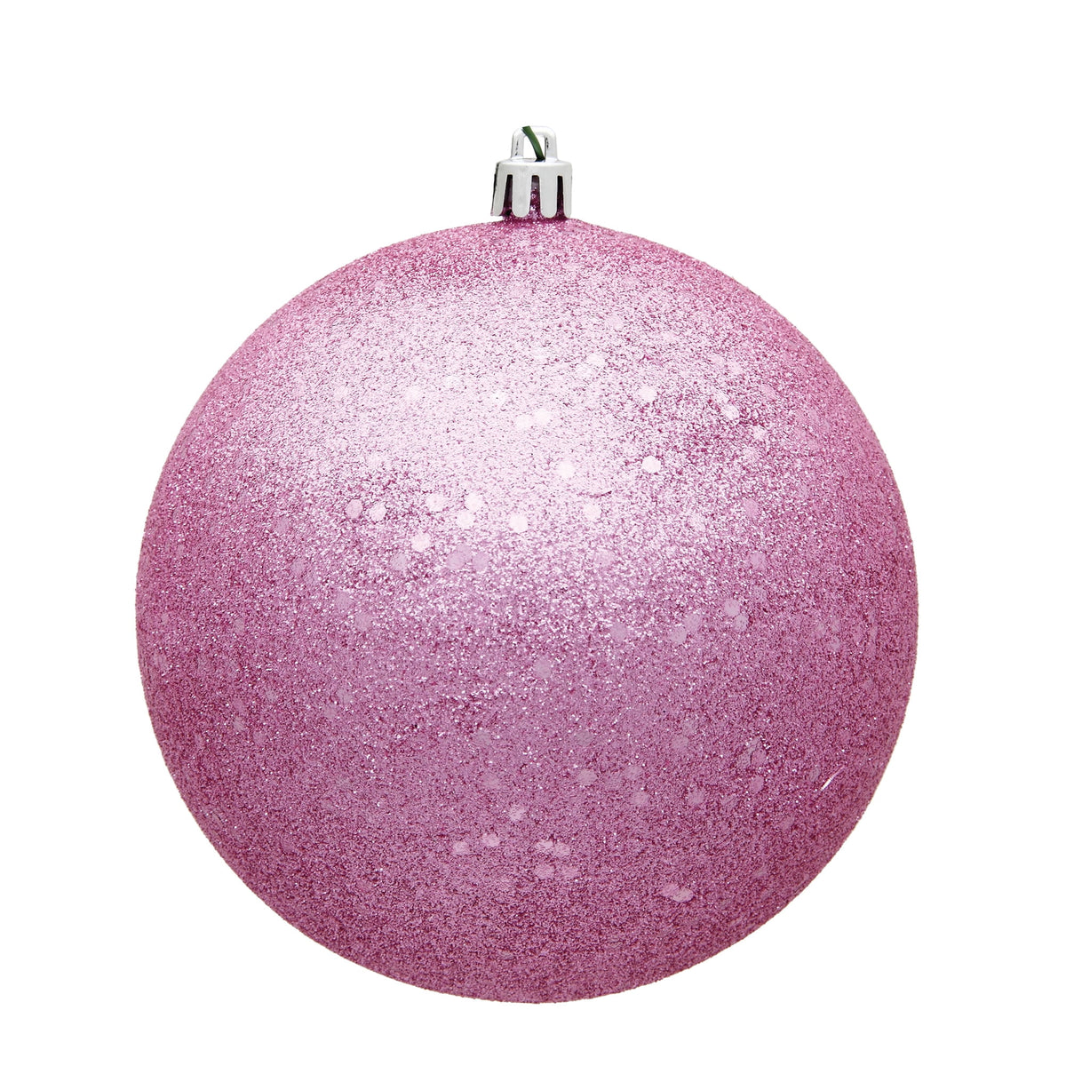 Vickerman 10" Sea Foam Candy Ball Ornament