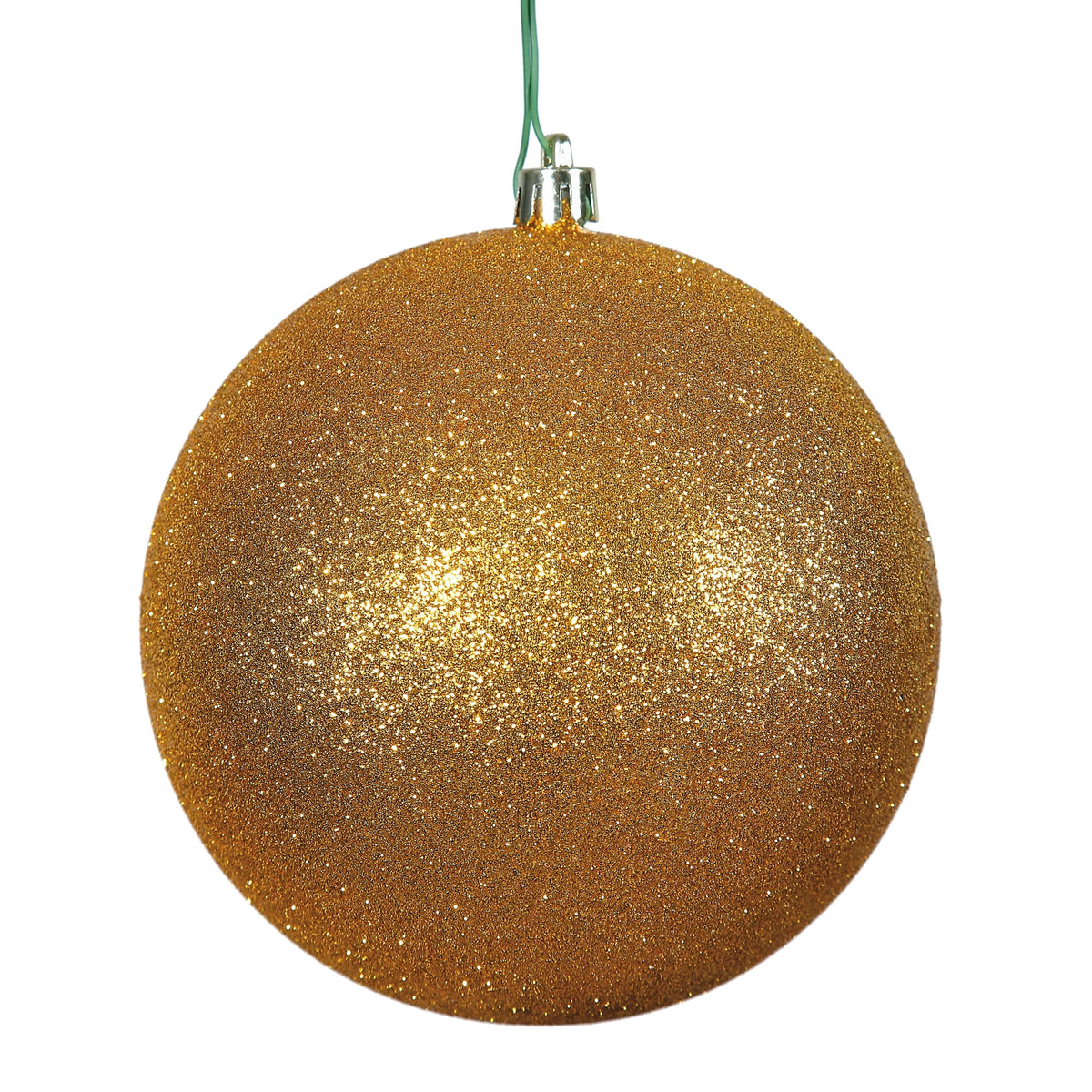 Vickerman 2.4" Christmas Ornament Ball, Silver Shiny Finish, Shatterproof Plastic, UV Resistant, Holiday Christmas Tree Decoration, 24 Pack