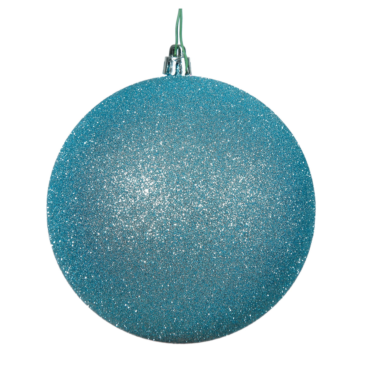 Vickerman 2.4" Christmas Ornament Ball, Silver Shiny Finish, Shatterproof Plastic, UV Resistant, Holiday Christmas Tree Decoration, 24 Pack