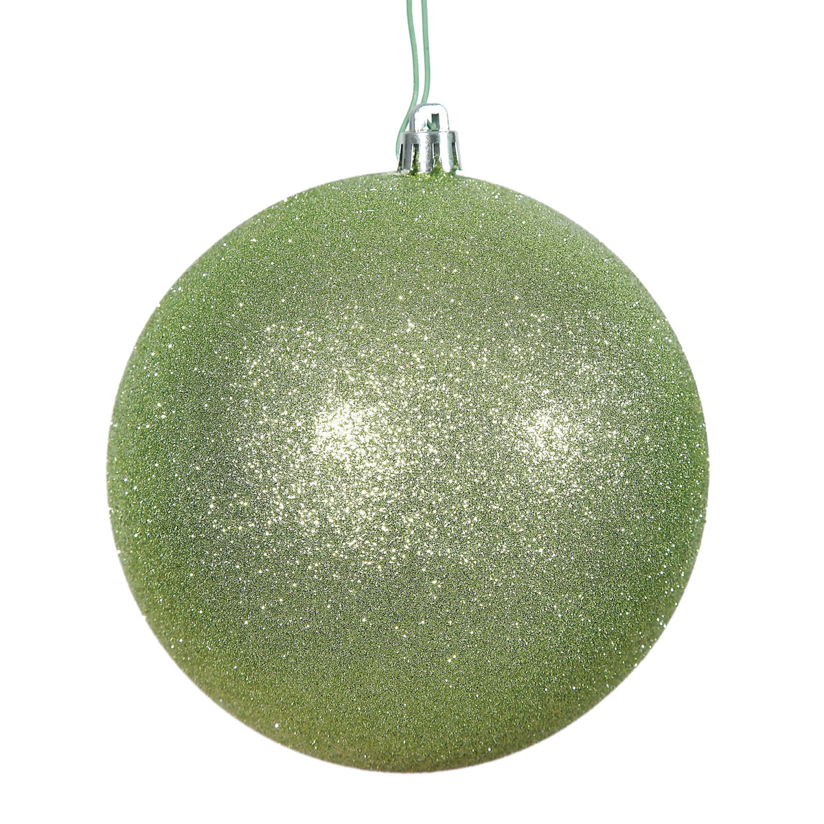 Vickerman 2.4" Christmas Ornament Ball, Silver Shiny Finish, Shatterproof Plastic, UV Resistant, Holiday Christmas Tree Decoration, 24 Pack