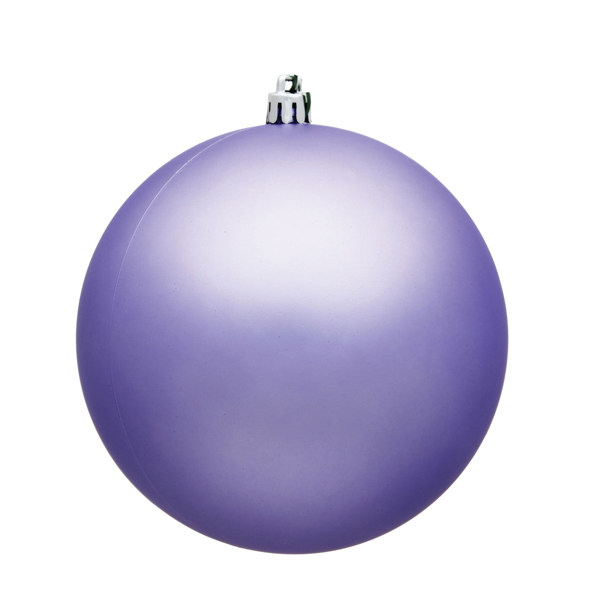 Vickerman 2.4" Christmas Ornament Ball, Silver Shiny Finish, Shatterproof Plastic, UV Resistant, Holiday Christmas Tree Decoration, 24 Pack