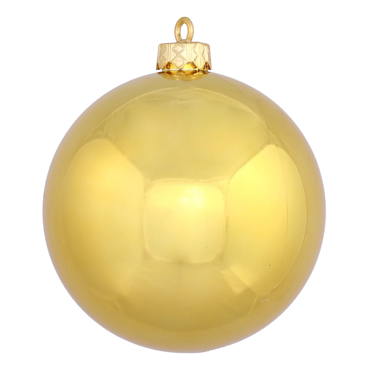 Vickerman 2.4" Christmas Ornament Ball, Silver Shiny Finish, Shatterproof Plastic, UV Resistant, Holiday Christmas Tree Decoration, 24 Pack