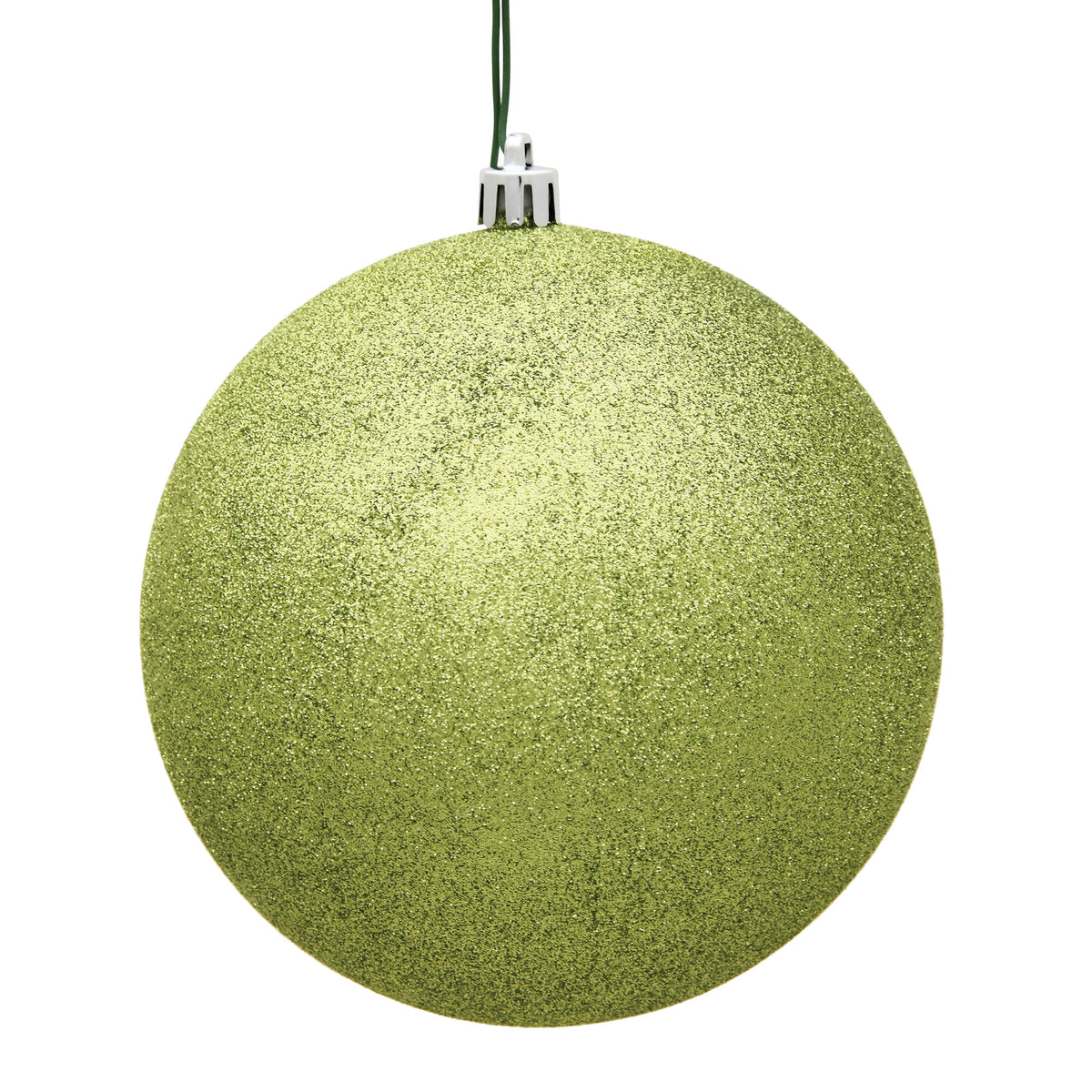 Vickerman 2.4" Christmas Ornament Ball, Silver Shiny Finish, Shatterproof Plastic, UV Resistant, Holiday Christmas Tree Decoration, 24 Pack