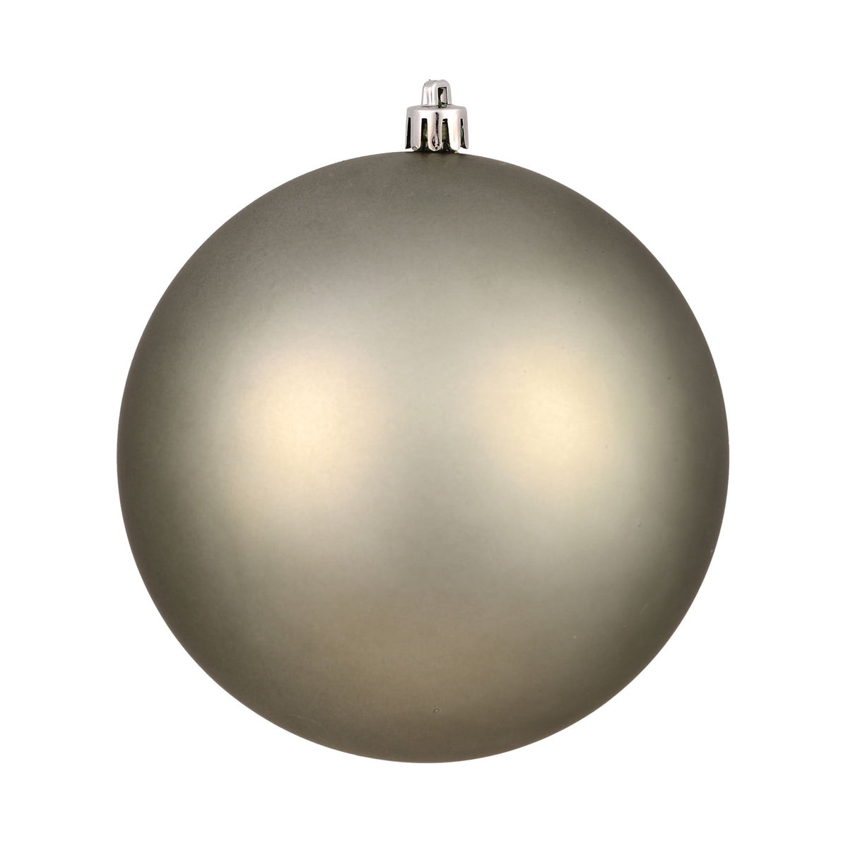 Vickerman 2.4" Christmas Ornament Ball, Silver Shiny Finish, Shatterproof Plastic, UV Resistant, Holiday Christmas Tree Decoration, 24 Pack