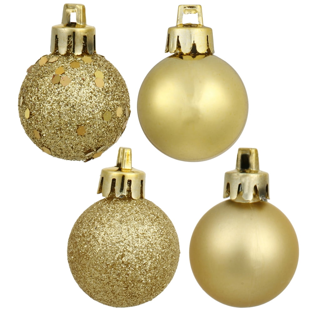 Vickerman 2.4" Baby Blue 4-Finish Ball Ornament Assortment, 60 per Box