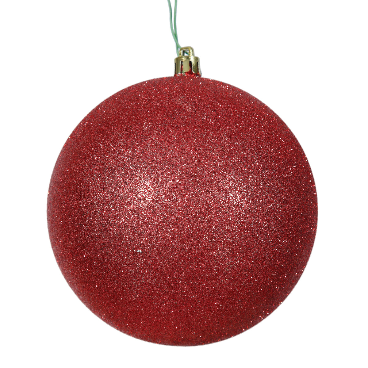Vickerman 2.4" Christmas Ornament Ball, Silver Shiny Finish, Shatterproof Plastic, UV Resistant, Holiday Christmas Tree Decoration, 24 Pack