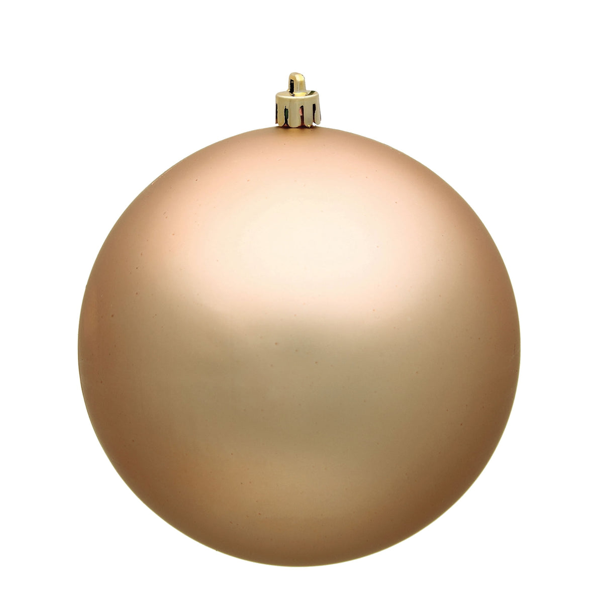 Vickerman 3" Honey Gold Matte Ball Ornament, 32 per Box