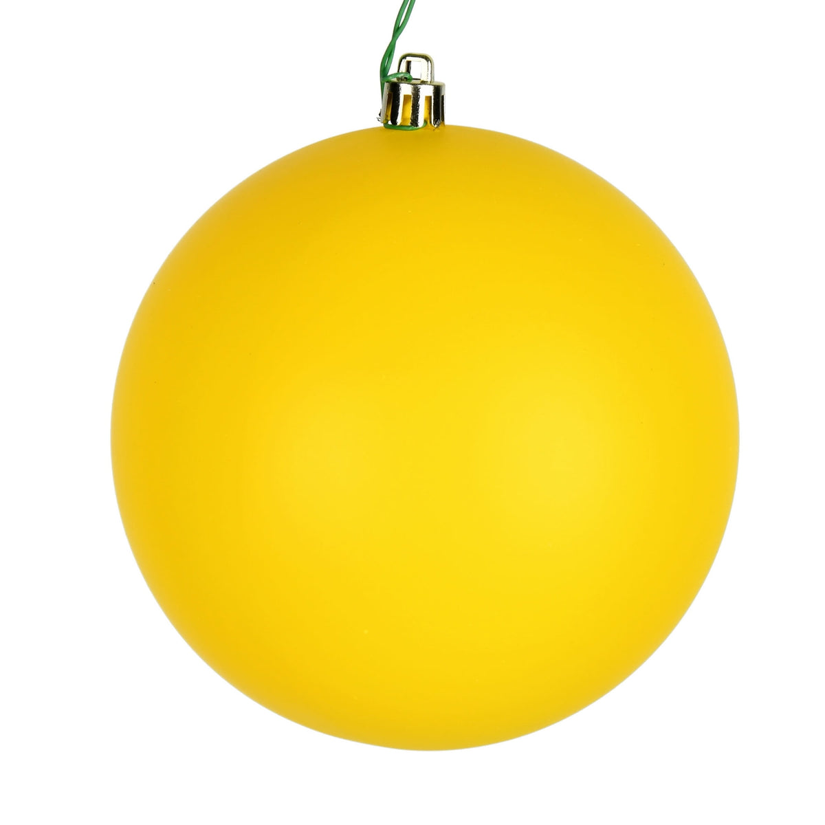 Vickerman 3" Honey Gold Matte Ball Ornament, 32 per Box