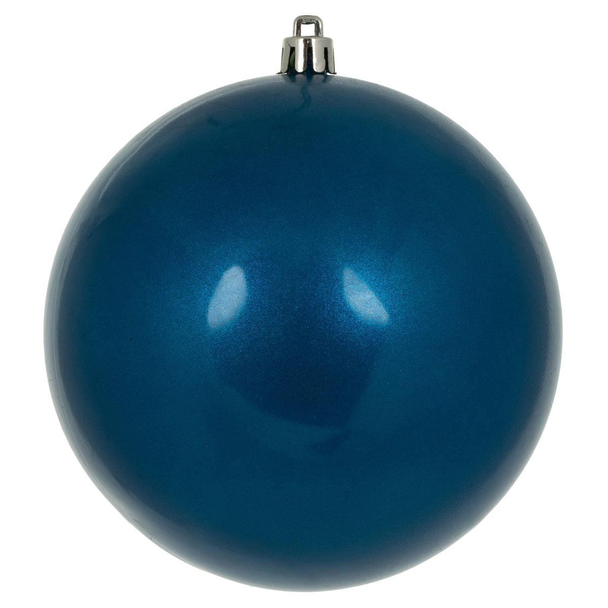 Vickerman 4.75" Coral Candy Ball Ornament, 4 per Bag
