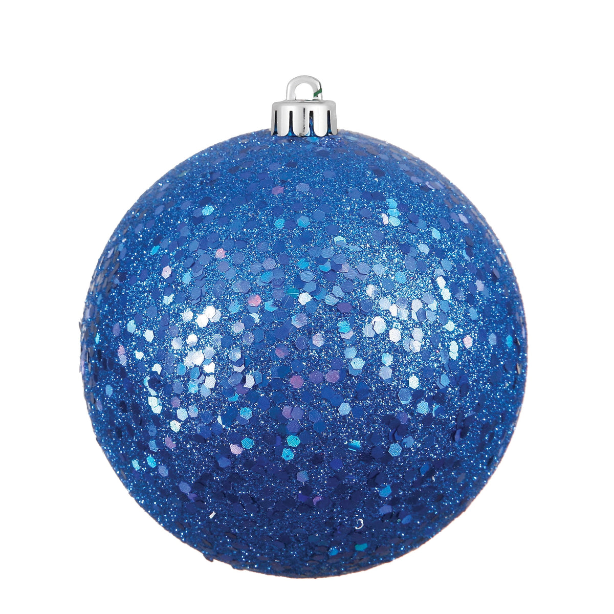 Vickerman 4.75" Midnight Blue Matte Ball Ornament, 4 per Bag
