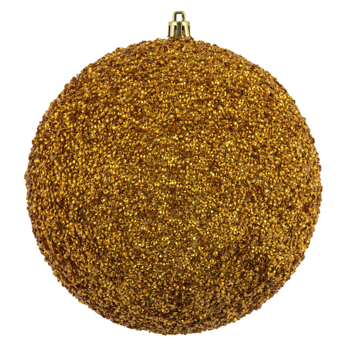 Vickerman 6" Turquoise Beaded Ball Ornament, 4 per Bag