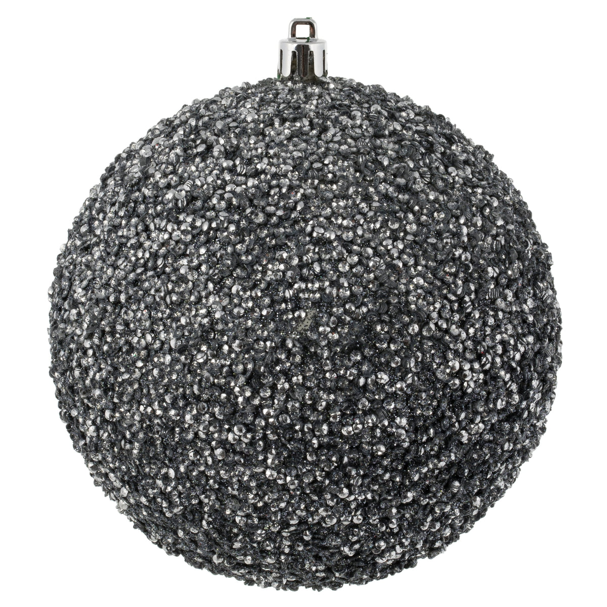 Vickerman 6" Turquoise Beaded Ball Ornament, 4 per Bag