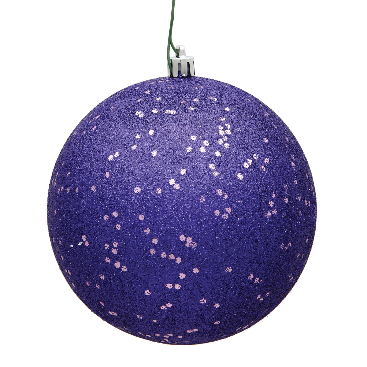 Vickerman 4.75" Midnight Blue Matte Ball Ornament, 4 per Bag