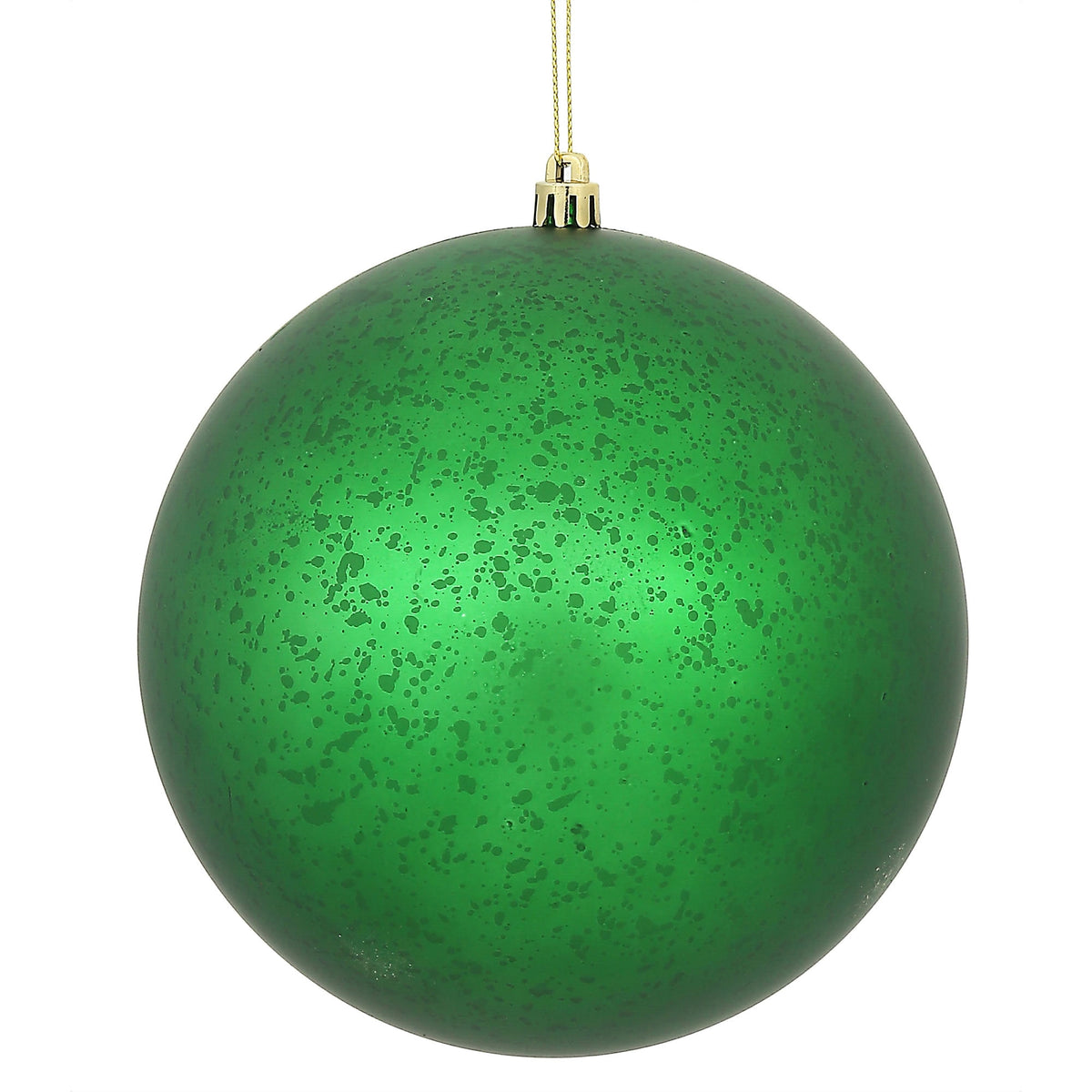 Vickerman 8" Gold Matte Mercury Ball Ornament