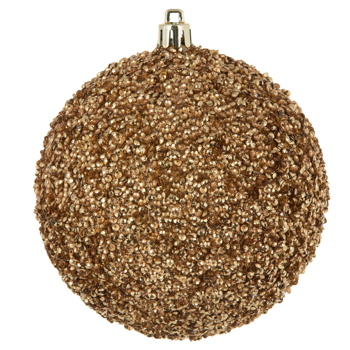 Vickerman 6" Turquoise Beaded Ball Ornament, 4 per Bag