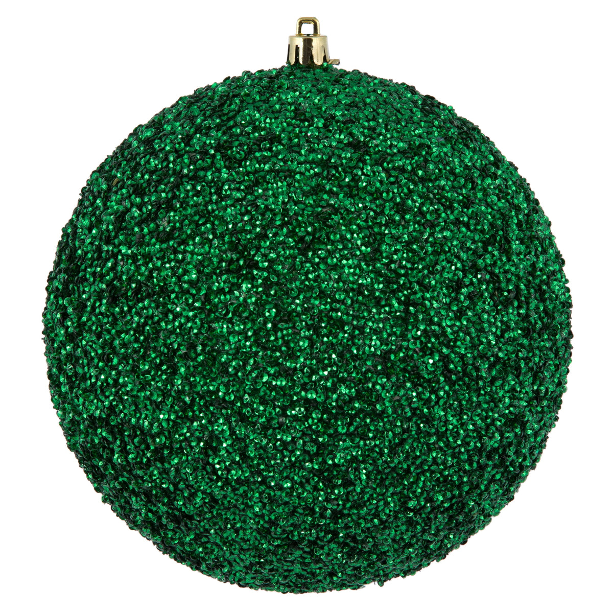 Vickerman 6" Turquoise Beaded Ball Ornament, 4 per Bag