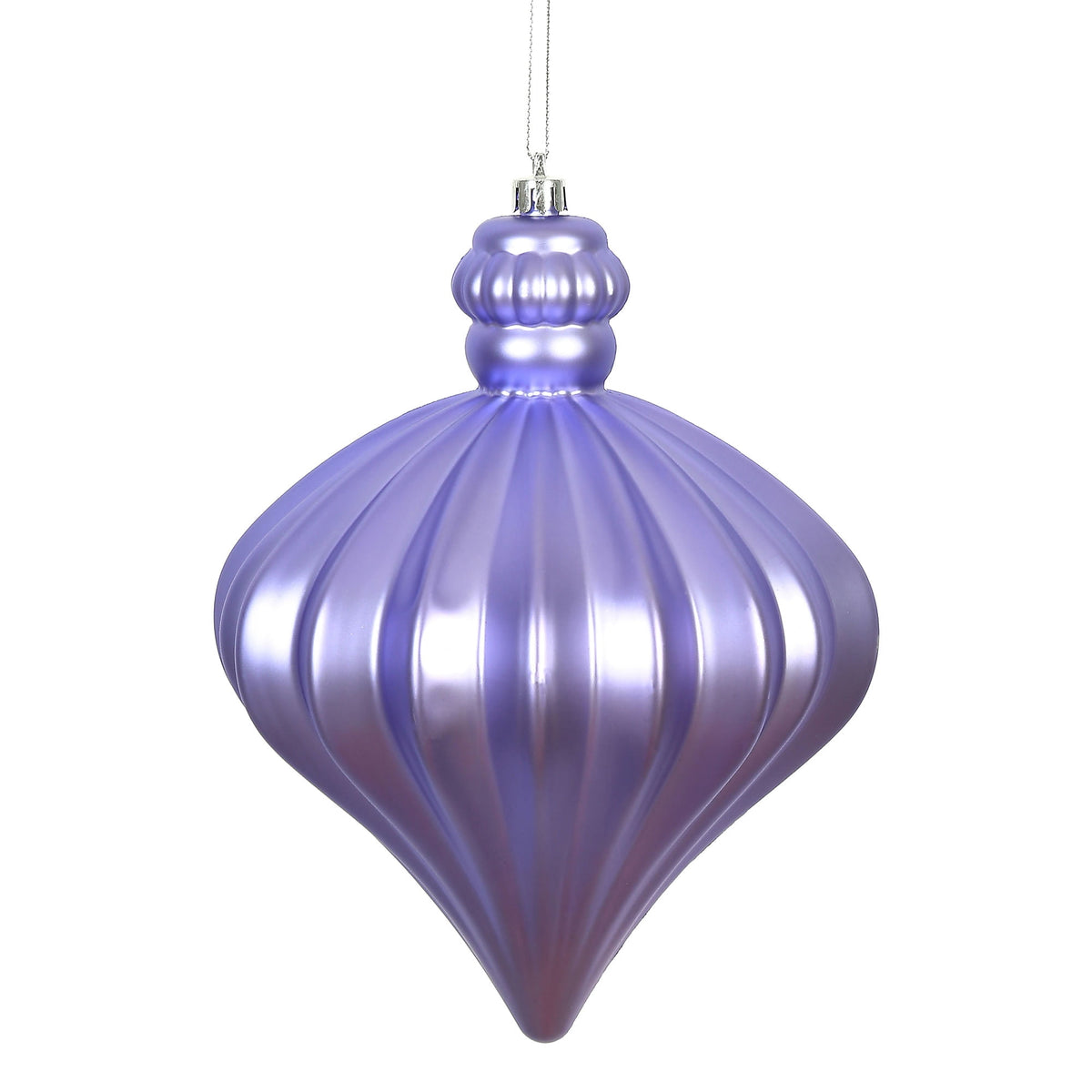 Vickerman 6" Periwinkle Matte Onion Drop 4/Bg