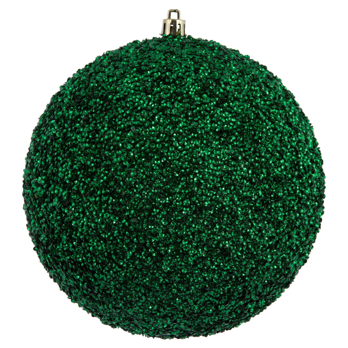 Vickerman 6" Turquoise Beaded Ball Ornament, 4 per Bag