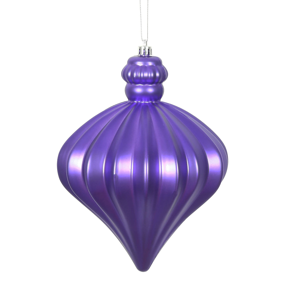 Vickerman 6" Periwinkle Matte Onion Drop 4/Bg