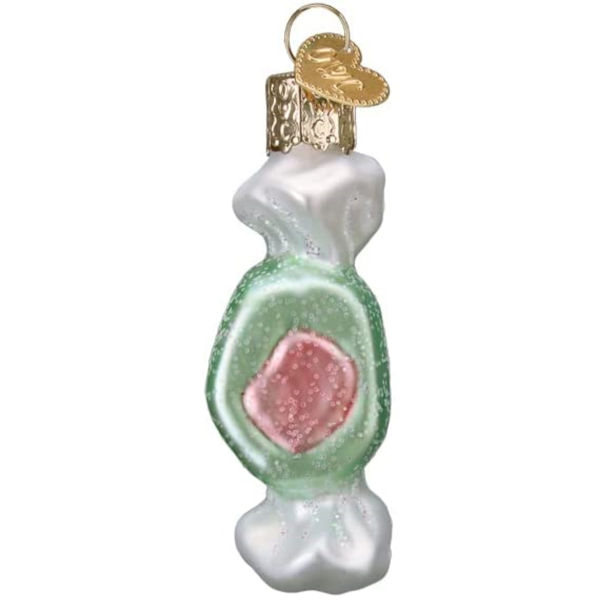 Old World Christmas Salt Water Taffy Set (3PC) Glass Blown Ornaments for Christmas Tree