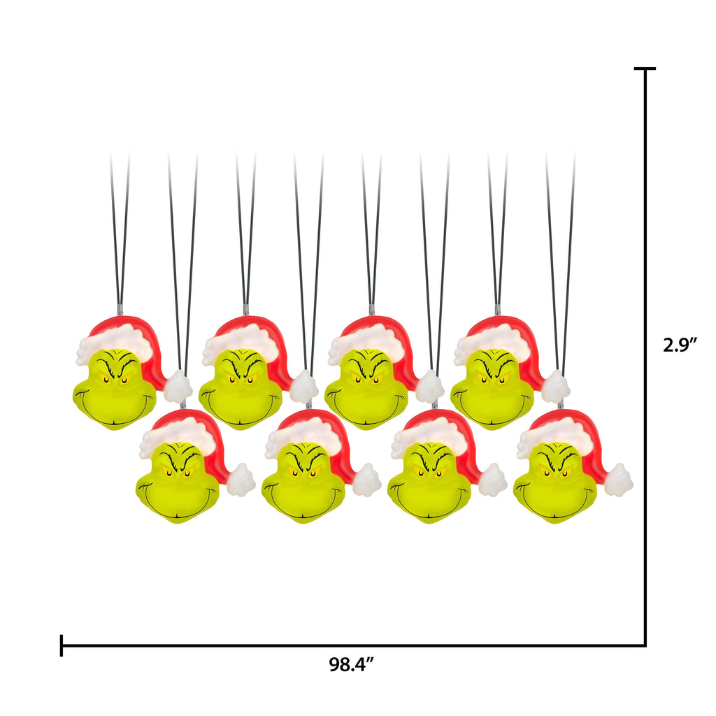 Christmas String Light Dr. Seuss' The Grinch Head Holiday Lighting by Dr. Seuss