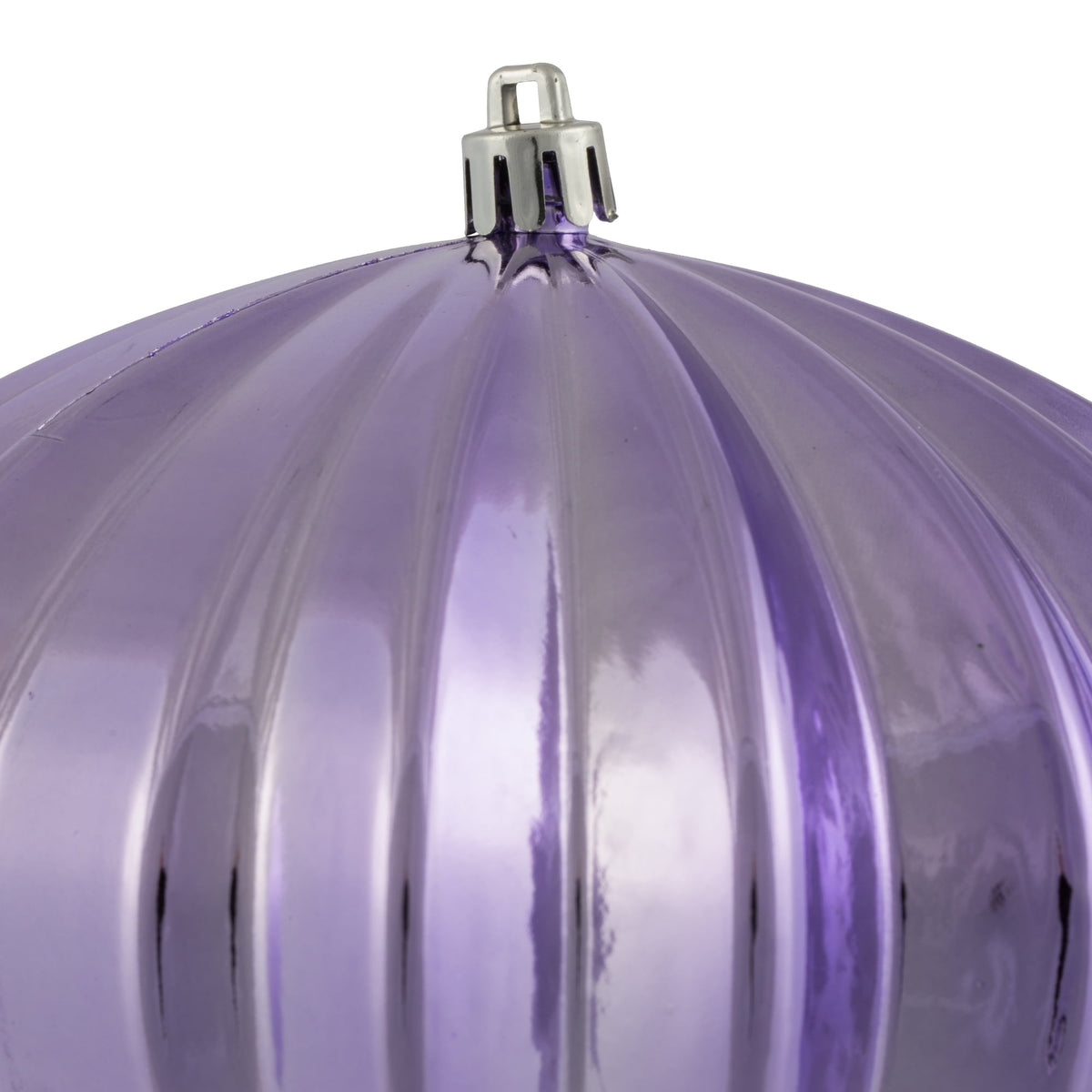 Vickerman 5.7" Burnished Orange Matte Onion Christmas Ornament, UV treated, Set of 3