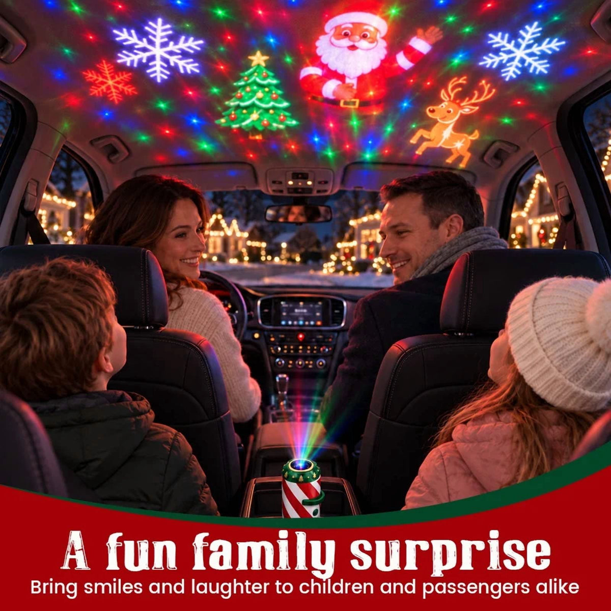 2026 New Upgraded 4K Smart Dynamic 5D Holographic Night Light Projector, 2-in-1 Galaxy & Ocean Star Ceiling Projector with 24 HD Films, 360° Flexible USB Powered Lamp for Bedroom Decor & Car GIft