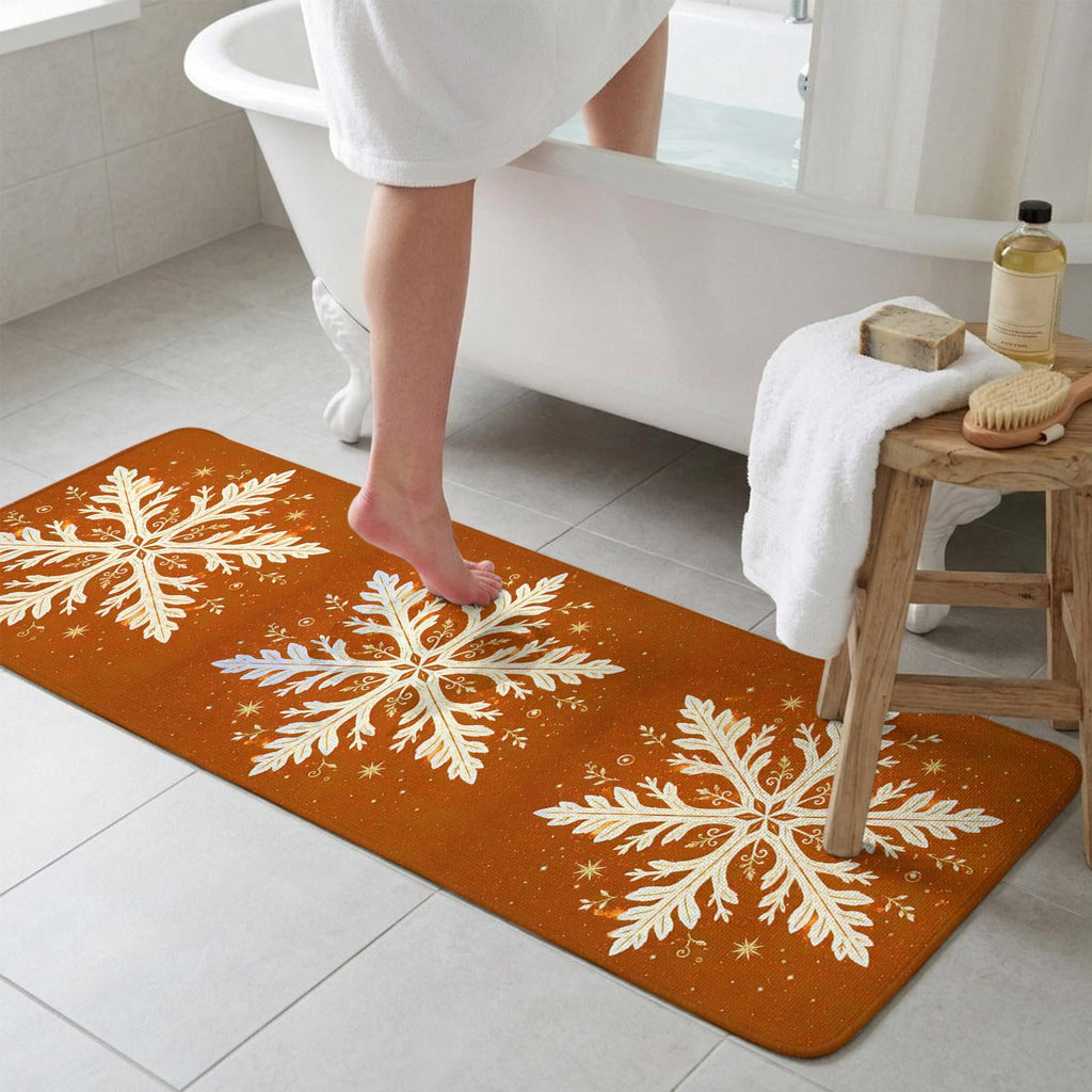 Red Truck Christmas Washable Area Rugs for Living Room Bedroom, Large Non Slip Indoor Floor Carpet Absorbent Xmas Tree Gnomes Navy Blue Snowflake Door Mat Rugs for Bathroom Entryway 63"x90.6"