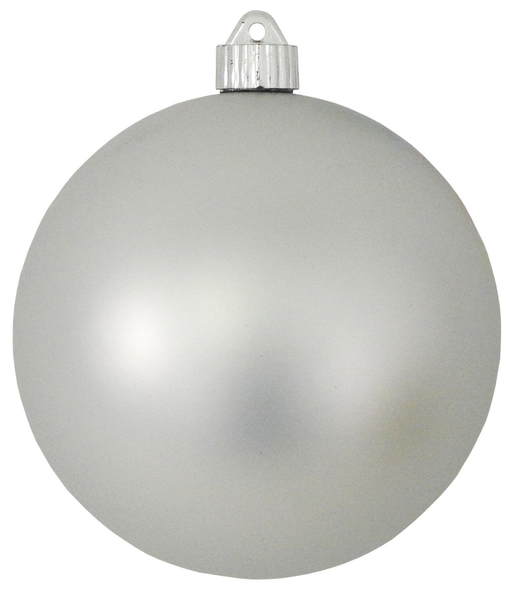 Christmas By Krebs Ornament, Large Commercial Grade Indoor and Outdoor Shatterproof Plastic, UV and Water Resistant Ball Ornament Decorations (Shiny Azure Blue, 12 inch (300mm))
