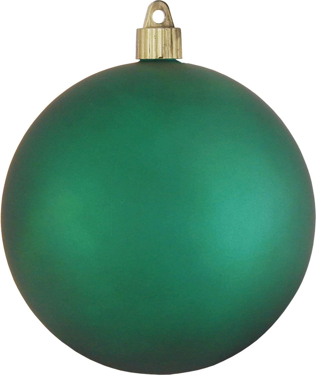 Christmas By Krebs Ornament, Large Commercial Grade Indoor and Outdoor Shatterproof Plastic, UV and Water Resistant Ball Ornament Decorations (Shiny Azure Blue, 12 inch (300mm))