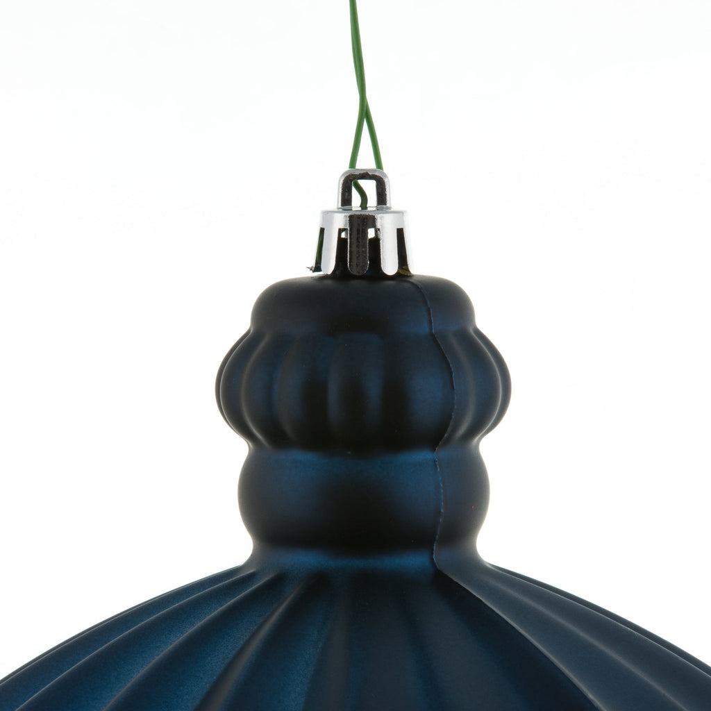 Vickerman 6" Periwinkle Matte Onion Drop 4/Bg