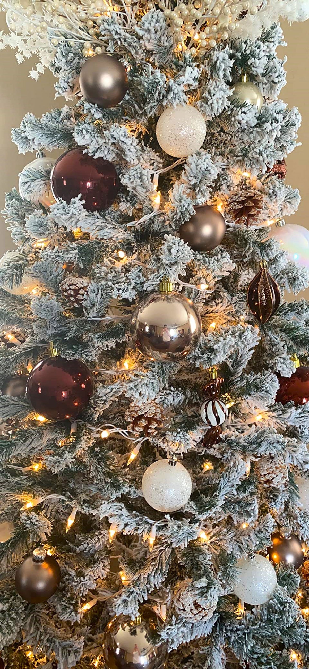Christmas By Krebs Ornament, Large Commercial Grade Indoor and Outdoor Shatterproof Plastic, UV and Water Resistant Ball Ornament Decorations (Shiny Azure Blue, 12 inch (300mm))