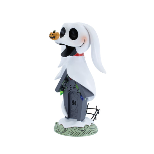 Enesco Disney Showcase Nightmare Before Christmas Zero Nutcracker Decorative Resin Figurine 6.1in H