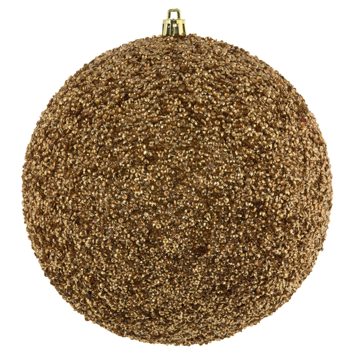 Vickerman 6" Turquoise Beaded Ball Ornament, 4 per Bag