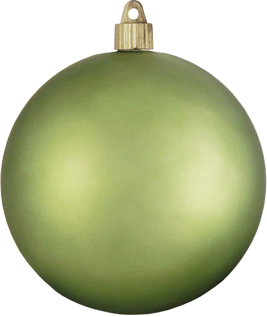 Christmas By Krebs Ornament, Large Commercial Grade Indoor and Outdoor Shatterproof Plastic, UV and Water Resistant Ball Ornament Decorations (Shiny Azure Blue, 12 inch (300mm))