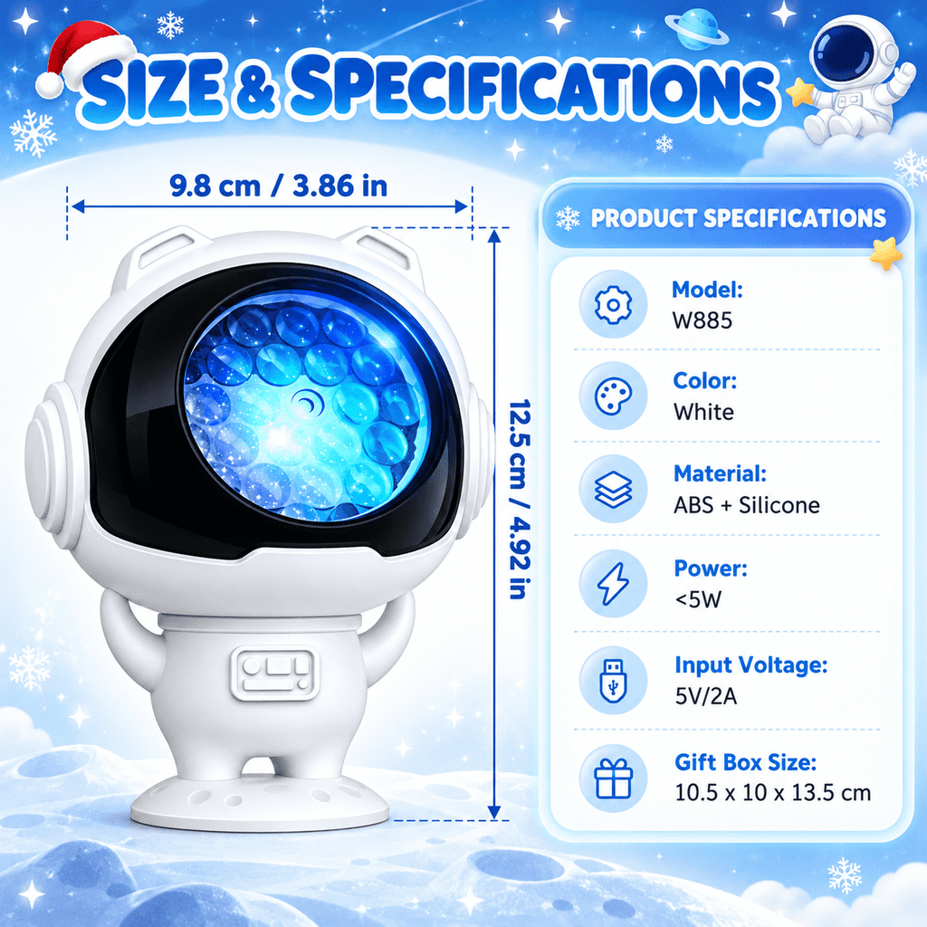 2026 New Upgraded 4K Smart Dynamic 5D Holographic Night Light Projector, 2-in-1 Galaxy & Ocean Star Ceiling Projector with 24 HD Films, 360° Flexible USB Powered Lamp for Bedroom Decor & Car GIft